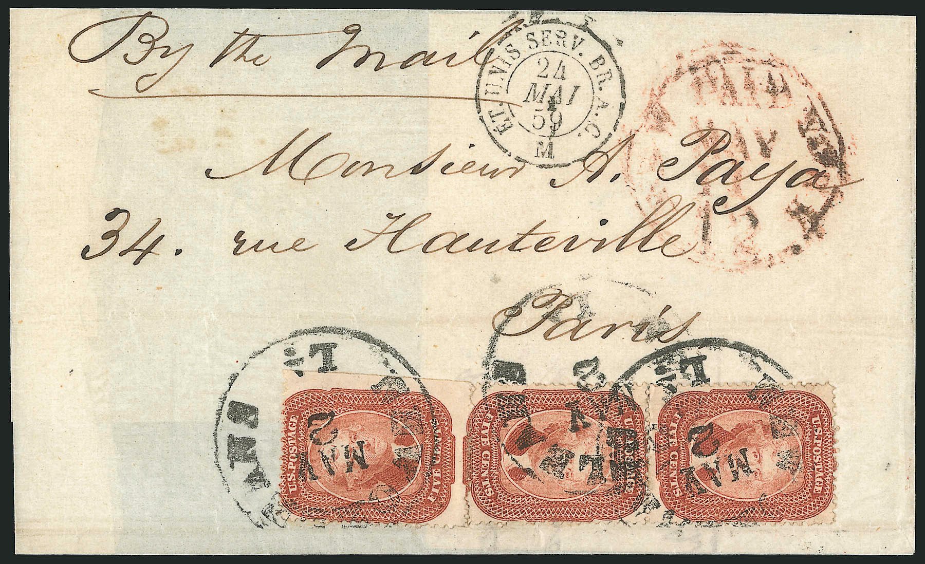 Prices of US Stamp Scott 27: 5c 1858 Jefferson. Robert Siegel Auction Galleries, Oct 2014, Sale 1082, Lot 350