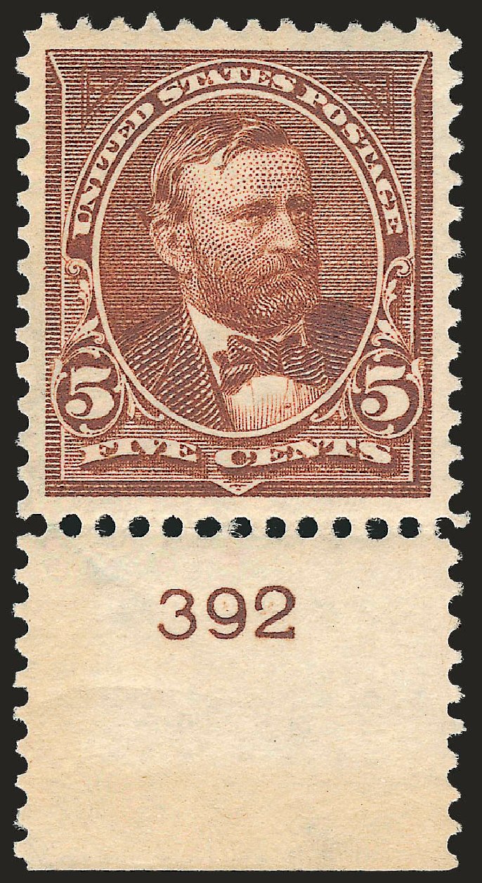US Stamp Value Scott Catalogue #270: 1895 5c Grant. Robert Siegel Auction Galleries, Jun 2009, Sale 973, Lot 167