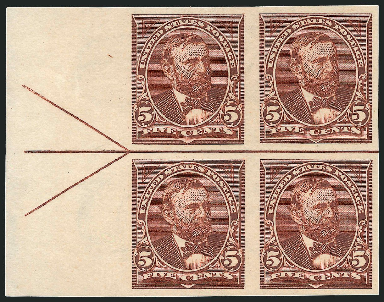 Values of US Stamps Scott Cat. #270: 5c 1895 Grant. Robert Siegel Auction Galleries, Dec 2009, Sale 977, Lot 508