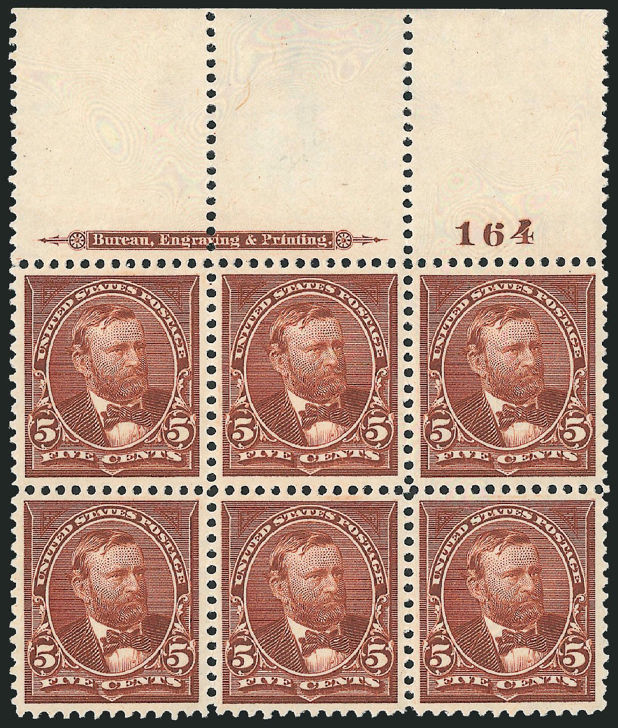 Costs of US Stamps Scott Catalogue # 270 - 1895 5c Grant. Robert Siegel Auction Galleries, Dec 2009, Sale 977, Lot 399
