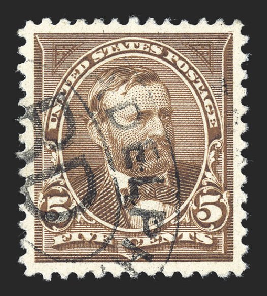 Values of US Stamp Scott #270 - 5c 1895 Grant. Spink Shreves Galleries, Jul 2012, Sale 140, Lot 191