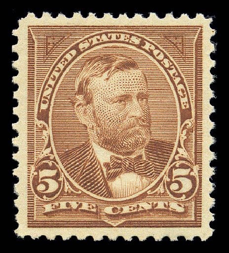 Cost of US Stamp Scott 270: 1895 5c Grant. Matthew Bennett International, Sep 2010, Sale 331, Lot 642