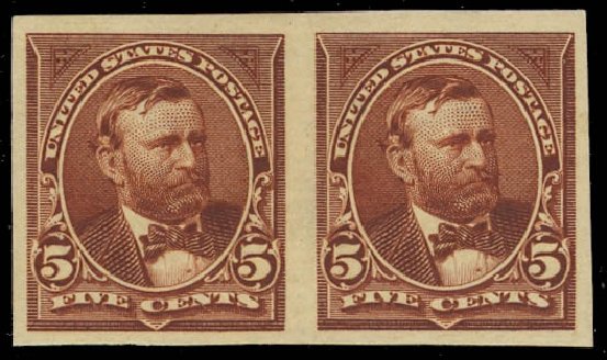 US Stamps Value Scott Cat. #270: 1895 5c Grant. Daniel Kelleher Auctions, Jan 2012, Sale 628, Lot 392