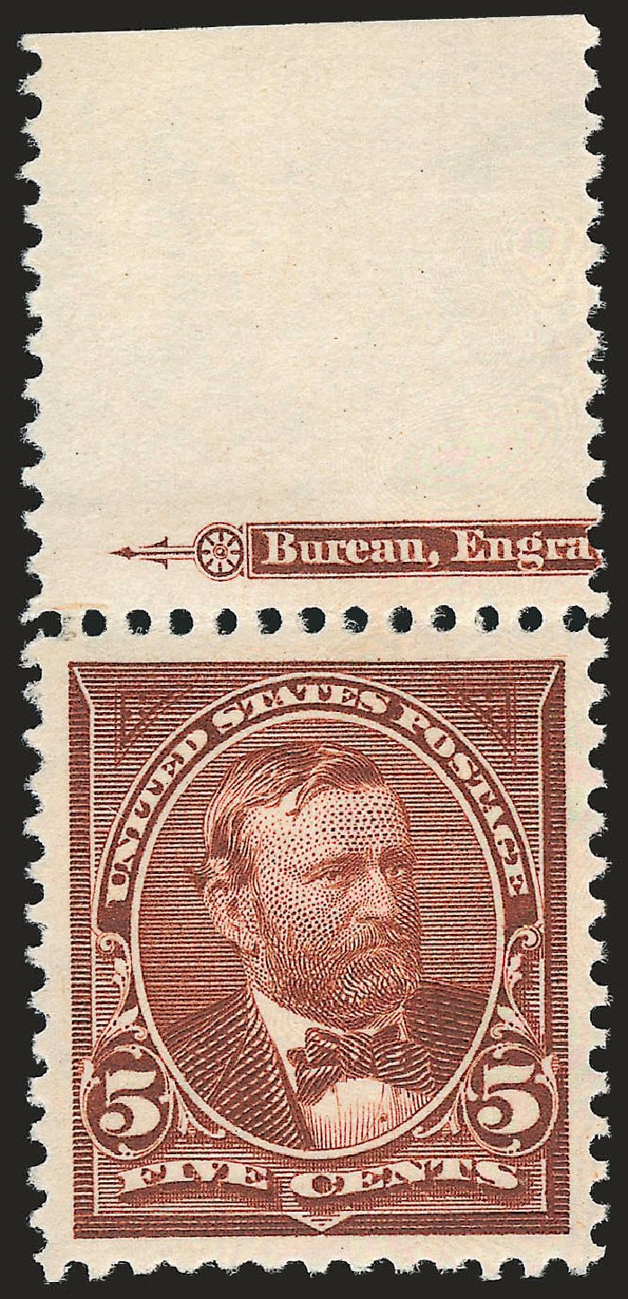 Costs of US Stamp Scott # 270 - 5c 1895 Grant. Robert Siegel Auction Galleries, Dec 2008, Sale 967, Lot 4436
