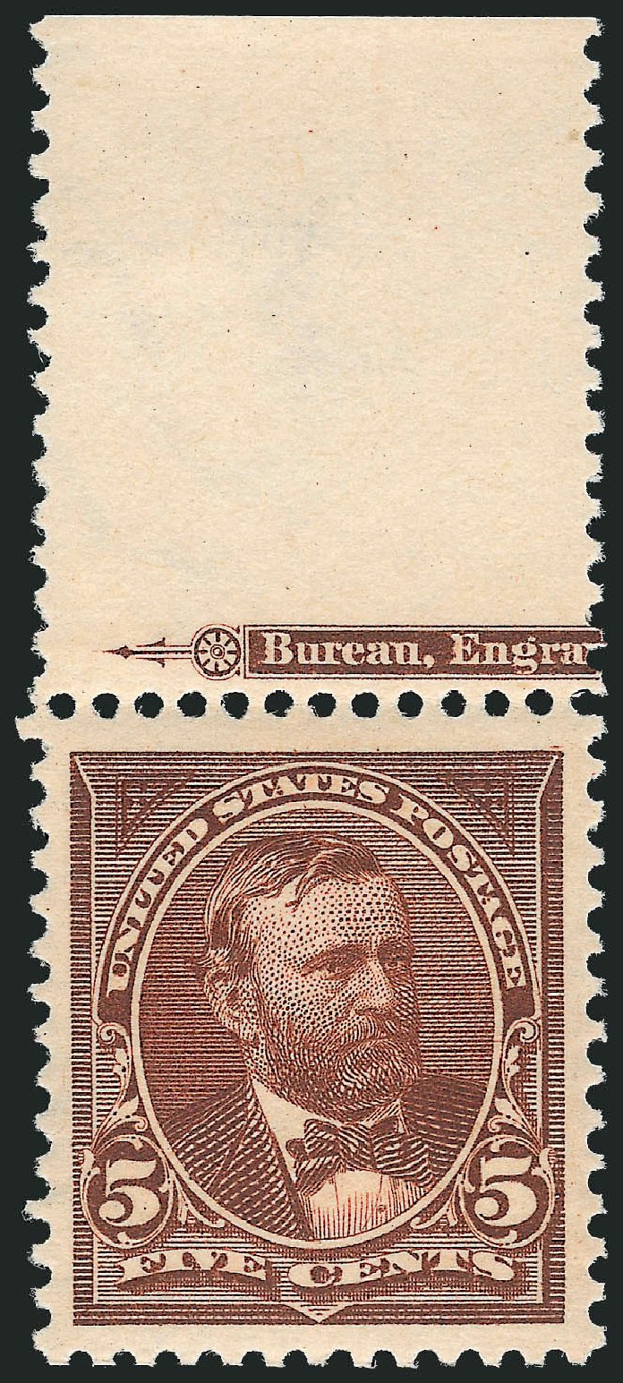 Price of US Stamps Scott Cat. #270 - 1895 5c Grant. Robert Siegel Auction Galleries, Dec 2009, Sale 977, Lot 396