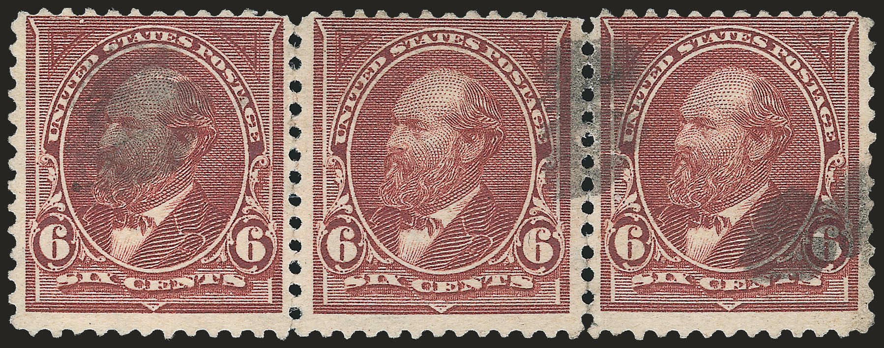 Prices of US Stamps Scott Catalogue # 271: 6c 1895 Garfield. Robert Siegel Auction Galleries, Jun 2009, Sale 973, Lot 168