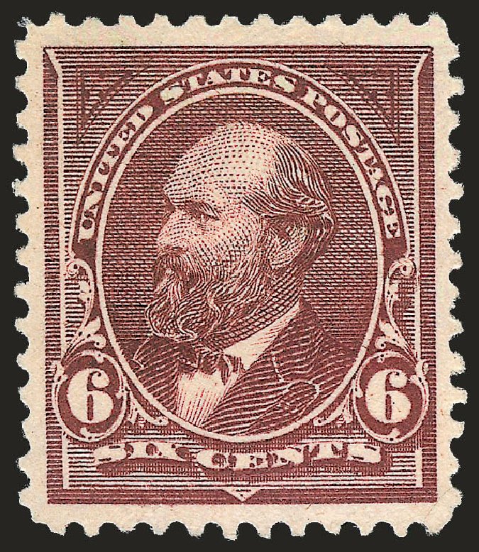 US Stamp Prices Scott 271 - 1895 6c Garfield. Robert Siegel Auction Galleries, Dec 2008, Sale 967, Lot 4440