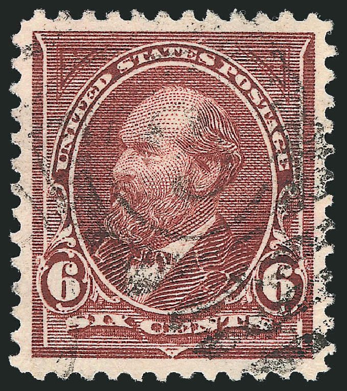 Value of US Stamps Scott Catalogue #271 - 6c 1895 Garfield. Robert Siegel Auction Galleries, Dec 2012, Sale 1037, Lot 1891