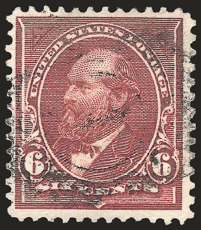 Price of US Stamps Scott # 271 - 1895 6c Garfield. Robert Siegel Auction Galleries, Dec 2009, Sale 977, Lot 405
