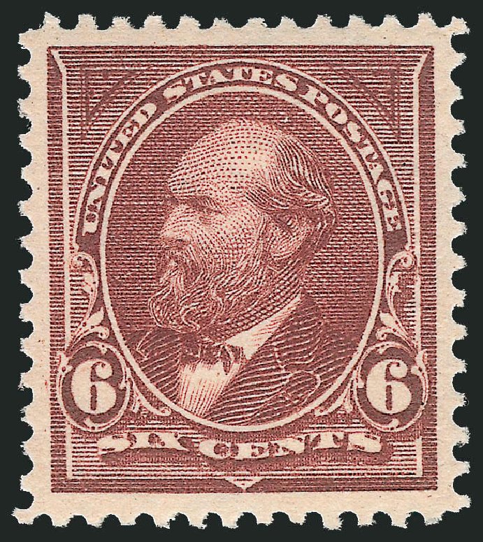 US Stamp Prices Scott Cat. 271 - 1895 6c Garfield. Robert Siegel Auction Galleries, Dec 2009, Sale 978, Lot 1083