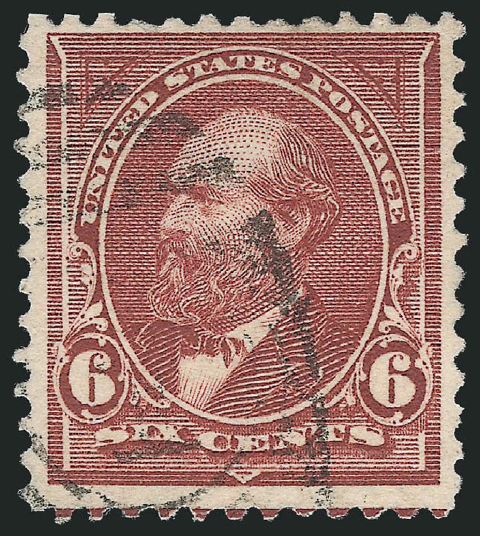 US Stamps Prices Scott Catalog #271: 6c 1895 Garfield. Robert Siegel Auction Galleries, Sep 2012, Sale 1027, Lot 146