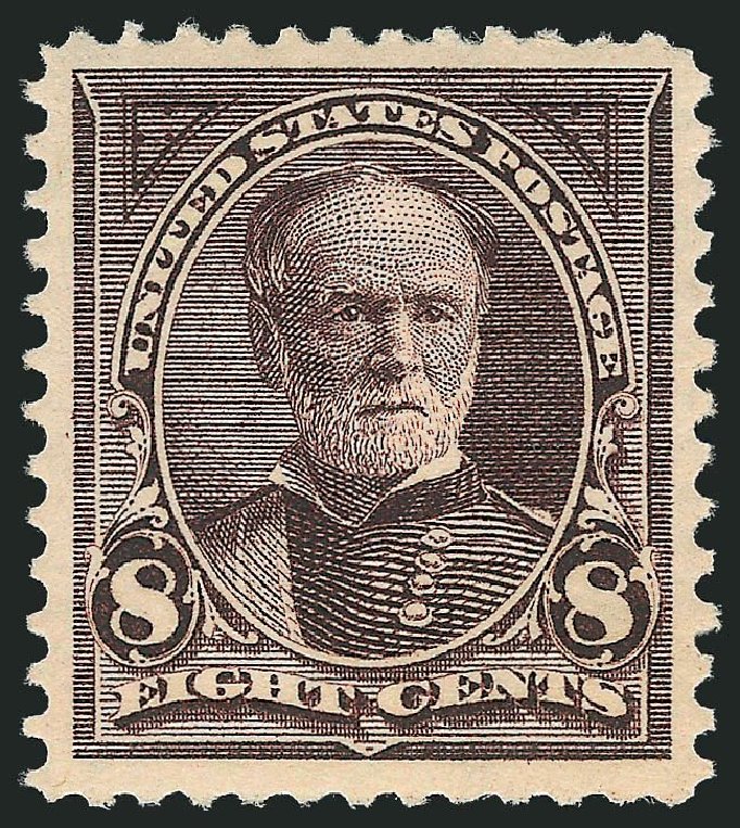 US Stamps Price Scott # 272: 1895 8c Sherman. Robert Siegel Auction Galleries, May 2013, Sale 1044, Lot 217