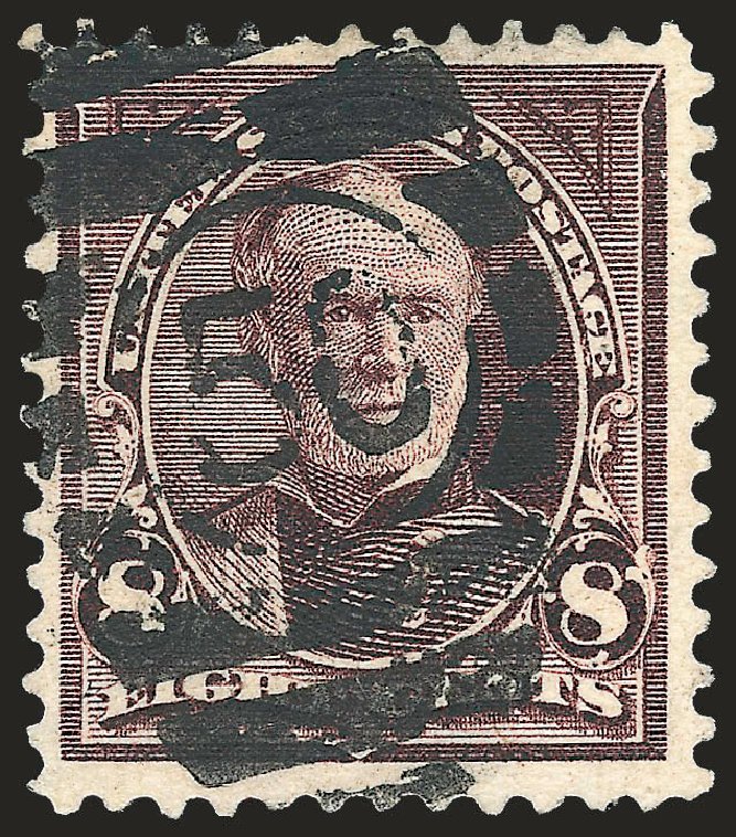 Price of US Stamps Scott Catalogue #272: 8c 1895 Sherman. Robert Siegel Auction Galleries, Apr 2010, Sale 984, Lot 667