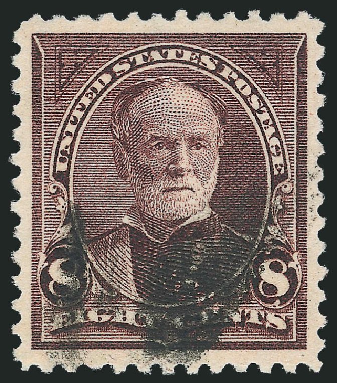 Cost of US Stamps Scott Cat. 272 - 1895 8c Sherman. Robert Siegel Auction Galleries, Sep 2012, Sale 1027, Lot 148