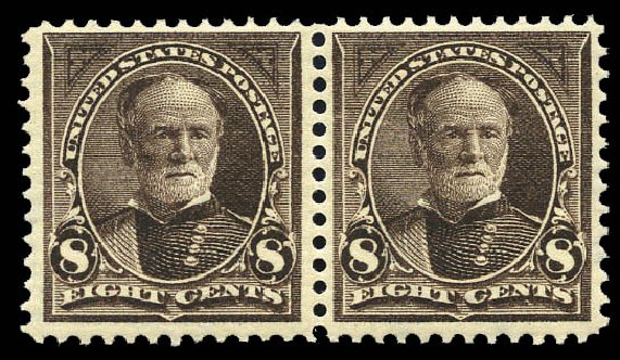 US Stamp Values Scott Catalogue #272: 1895 8c Sherman. Matthew Bennett International, Mar 2011, Sale 337, Lot 2699