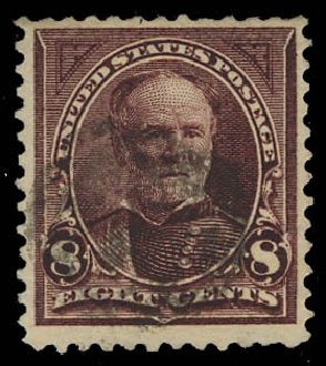 Price of US Stamp Scott Cat. #272 - 1895 8c Sherman. Daniel Kelleher Auctions, Jul 2011, Sale 625, Lot 864
