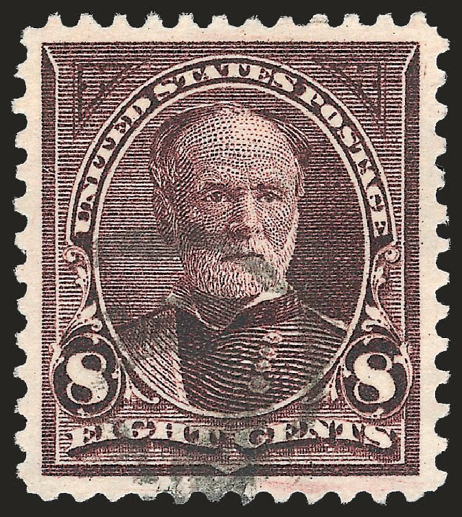 Costs of US Stamps Scott Catalog 272 - 1895 8c Sherman. Robert Siegel Auction Galleries, Jun 2009, Sale 975, Lot 1584