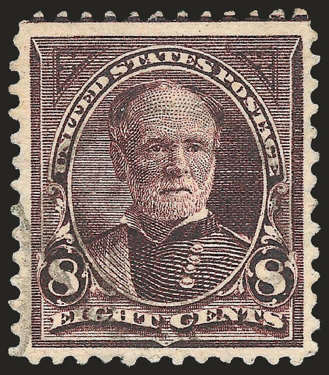 Costs of US Stamps Scott Cat. # 272 - 8c 1895 Sherman. Robert Siegel Auction Galleries, Apr 2010, Sale 984, Lot 665