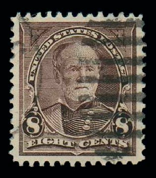 Prices of US Stamps Scott Catalogue #272 - 8c 1895 Sherman. Matthew Bennett International, Dec 2007, Sale 323, Lot 473