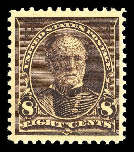 US Stamps Price Scott Catalogue # 272 - 1895 8c Sherman. Matthew Bennett International, Sep 2012, Sale 346, Lot 763