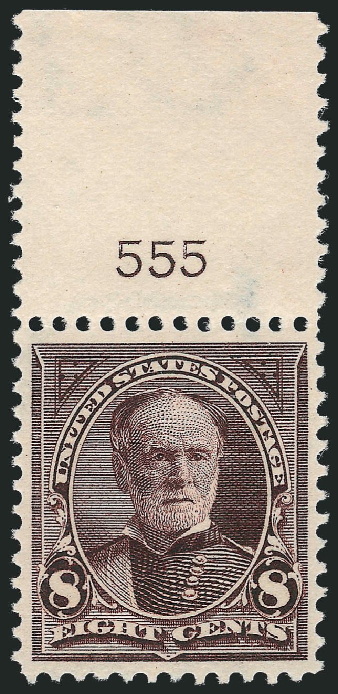 US Stamps Price Scott 272: 1895 8c Sherman. Robert Siegel Auction Galleries, Dec 2009, Sale 977, Lot 406