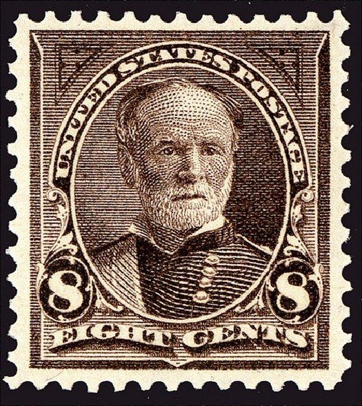 Prices of US Stamps Scott Catalogue # 272: 1895 8c Sherman. Spink Shreves Galleries, Jan 2014, Sale 146, Lot 316