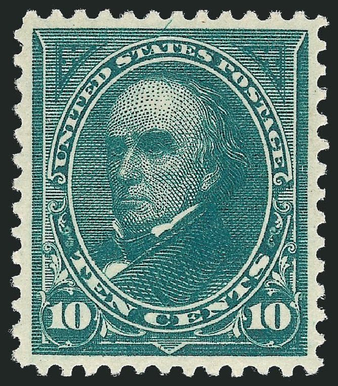US Stamp Prices Scott # 273: 1895 10c Webster. Robert Siegel Auction Galleries, Nov 2013, Sale 1061, Lot 3761