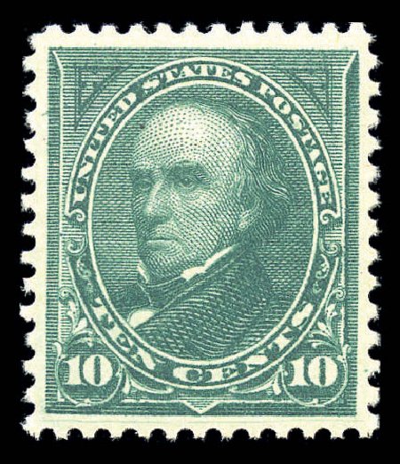 US Stamps Price Scott Catalog #273 - 1895 10c Webster. Matthew Bennett International, Sep 2010, Sale 331, Lot 644