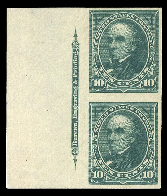Value of US Stamps Scott Catalogue #273 - 1895 10c Webster. Cherrystone Auctions, Apr 2011, Sale 201104, Lot 1015