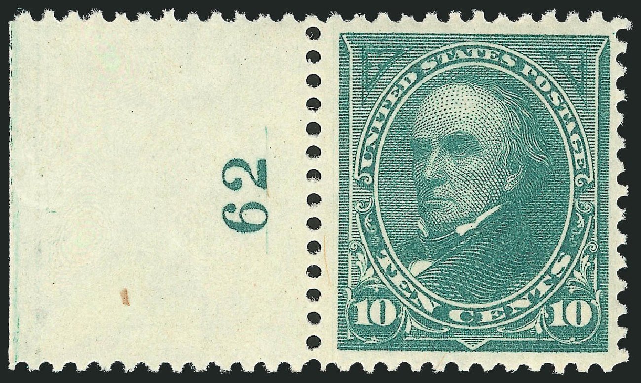 Cost of US Stamp Scott Cat. #273: 10c 1895 Webster. Robert Siegel Auction Galleries, Jul 2013, Sale 1050, Lot 403