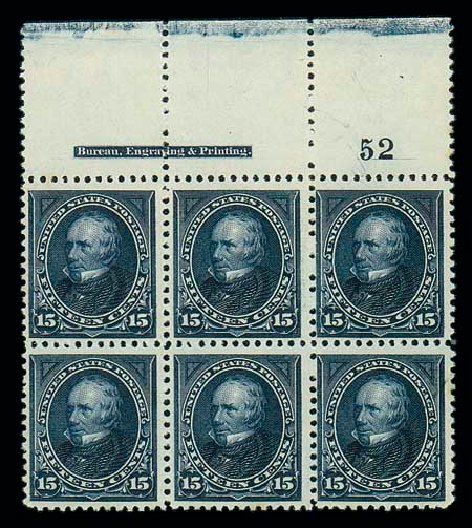 Value of US Stamps Scott 274 - 1895 15c Clay. Matthew Bennett International, Dec 2007, Sale 325, Lot 1817