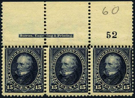 US Stamp Price Scott Catalogue 274 - 15c 1895 Clay. Harmer-Schau Auction Galleries, Aug 2012, Sale 94, Lot 1389