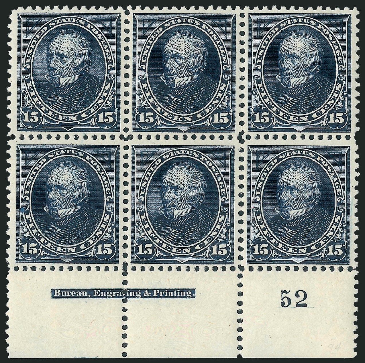 US Stamps Values Scott 274 - 1895 15c Clay. Robert Siegel Auction Galleries, Oct 2011, Sale 1014, Lot 1609