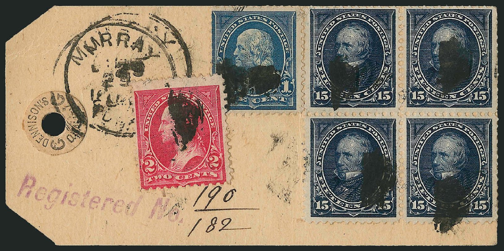 Price of US Stamp Scott Catalog 274 - 1895 15c Clay. Robert Siegel Auction Galleries, Dec 2009, Sale 977, Lot 559