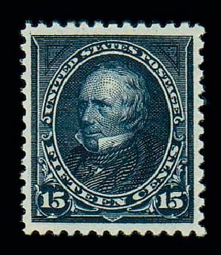 Price of US Stamp Scott Cat. #274: 15c 1895 Clay. Matthew Bennett International, Dec 2007, Sale 325, Lot 1814