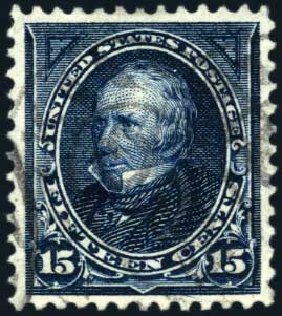 US Stamp Values Scott # 274 - 15c 1895 Clay. Harmer-Schau Auction Galleries, Mar 2011, Sale 89, Lot 264