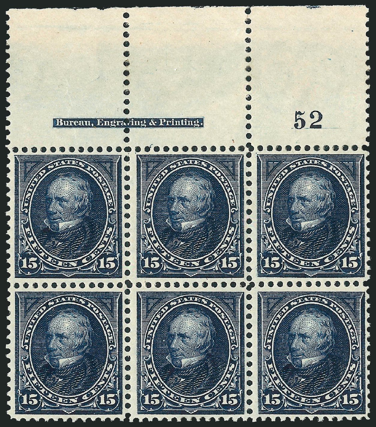 US Stamps Price Scott 274 - 15c 1895 Clay. Robert Siegel Auction Galleries, Dec 2009, Sale 977, Lot 424