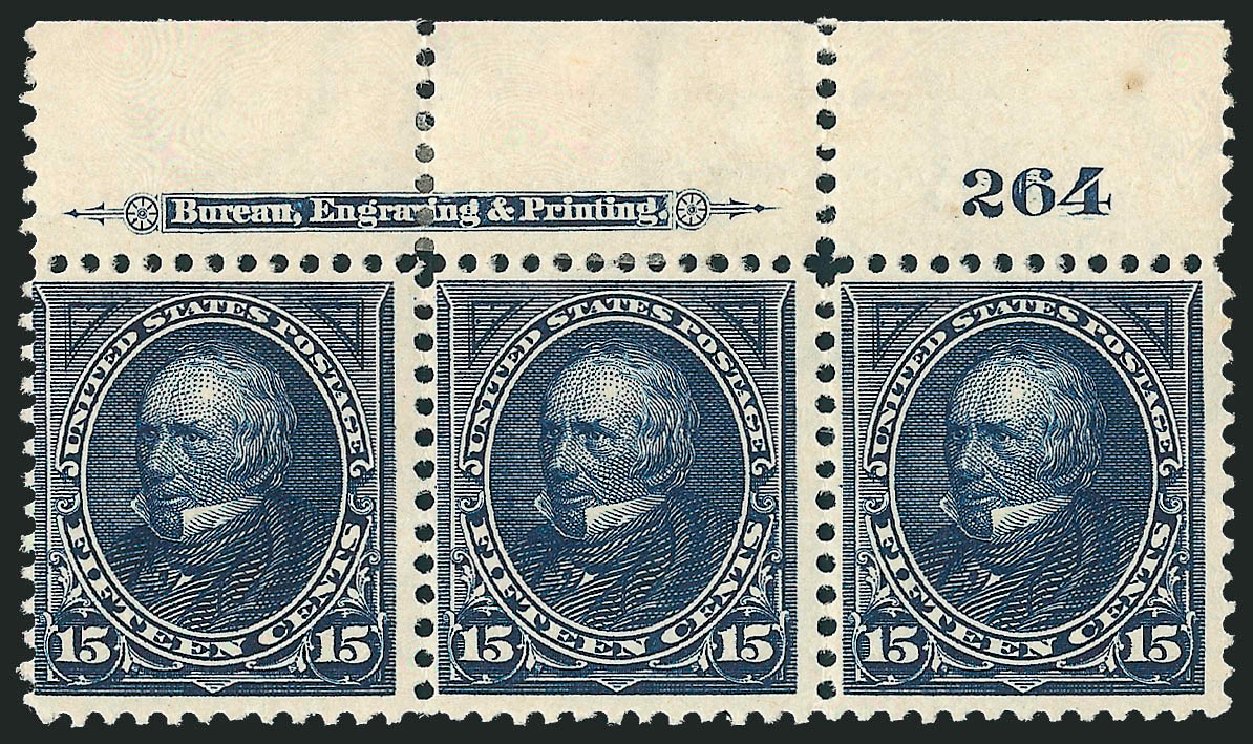 US Stamp Prices Scott Cat. # 274 - 15c 1895 Clay. Robert Siegel Auction Galleries, Dec 2009, Sale 977, Lot 423