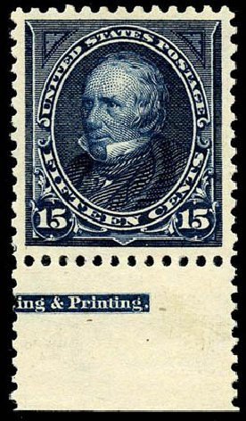 US Stamps Value Scott Catalogue #274: 1895 15c Clay. Matthew Bennett International, May 2008, Sale 327, Lot 236