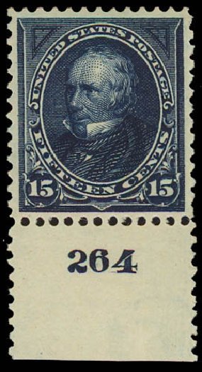Values of US Stamp Scott Catalogue 274 - 15c 1895 Clay. Daniel Kelleher Auctions, Jun 2012, Sale 630, Lot 1626