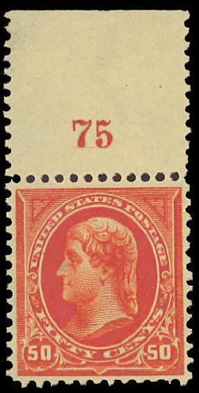 US Stamp Price Scott Catalogue # 275 - 50c 1895 Jefferson. Daniel Kelleher Auctions, Jun 2012, Sale 630, Lot 1627