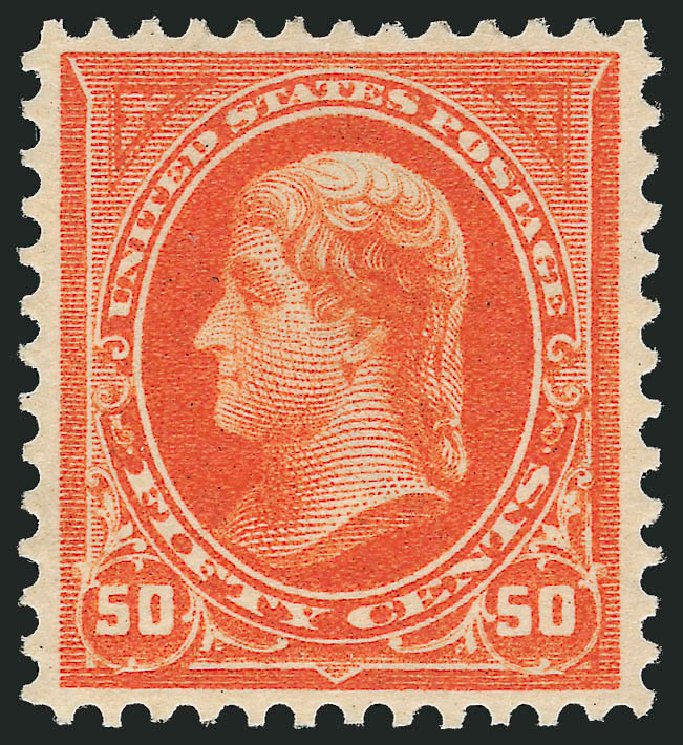 US Stamp Price Scott Cat. #275 - 50c 1895 Jefferson. Robert Siegel Auction Galleries, Nov 2012, Sale 1034, Lot 257