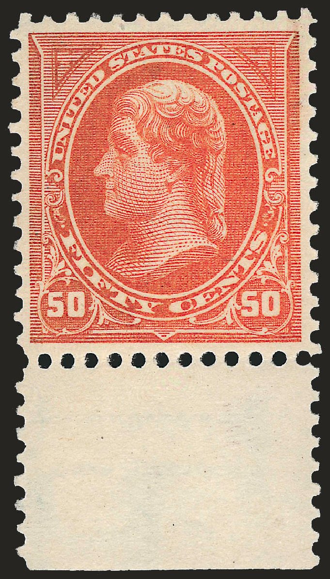 US Stamp Value Scott # 275: 50c 1895 Jefferson. Robert Siegel Auction Galleries, Jun 2009, Sale 975, Lot 1587