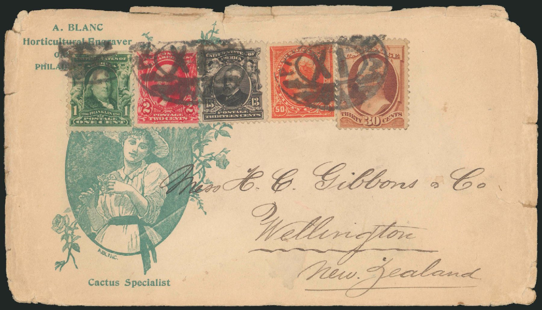 US Stamp Prices Scott #275: 50c 1895 Jefferson. Robert Siegel Auction Galleries, Dec 2009, Sale 977, Lot 567