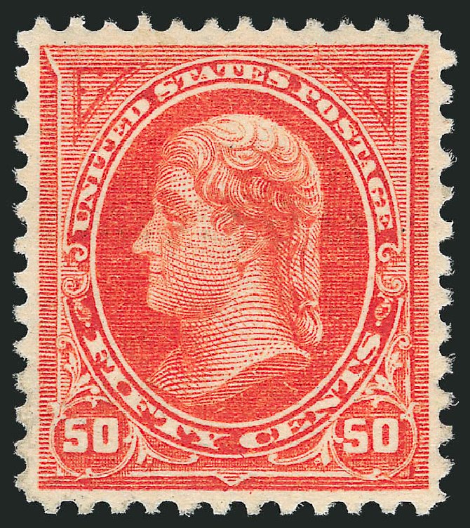 Price of US Stamps Scott Cat. #275: 50c 1895 Jefferson. Robert Siegel Auction Galleries, Dec 2013, Sale 1062, Lot 459