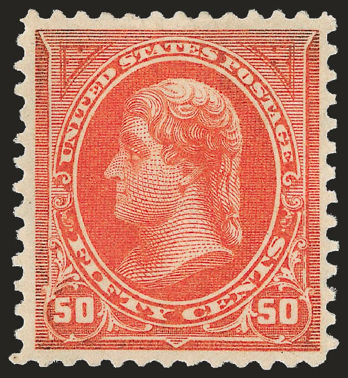 Cost of US Stamps Scott Cat. #275: 1895 50c Jefferson. Robert Siegel Auction Galleries, Apr 2009, Sale 972, Lot 3259