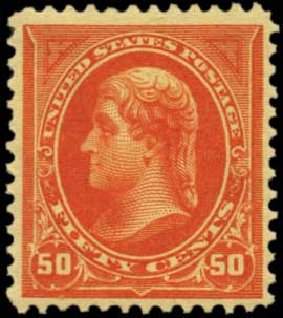 Costs of US Stamps Scott Catalog 275: 50c 1895 Jefferson. Harmer-Schau Auction Galleries, Feb 2012, Sale 92, Lot 1040