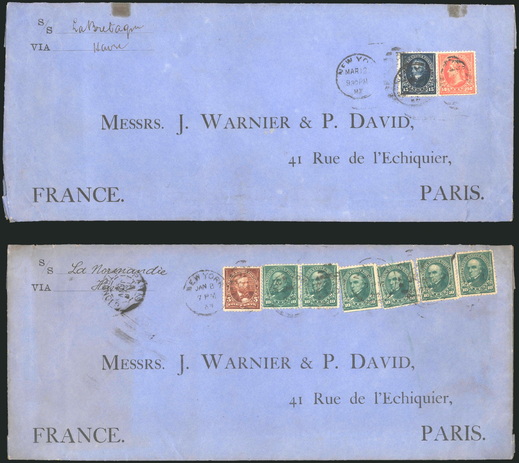 Values of US Stamps Scott 275 - 50c 1895 Jefferson. Robert Siegel Auction Galleries, Dec 2009, Sale 977, Lot 562