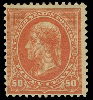 Value of US Stamps Scott Catalog # 275: 1895 50c Jefferson. H.R. Harmer, May 2014, Sale 3005, Lot 1203