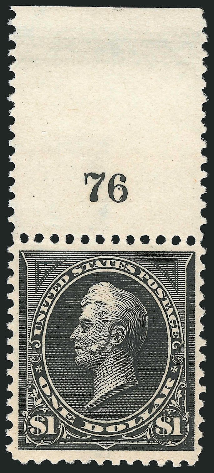 US Stamp Prices Scott Catalog 276 - US$1.00 1895 Perry. Robert Siegel Auction Galleries, Dec 2012, Sale 1037, Lot 1897